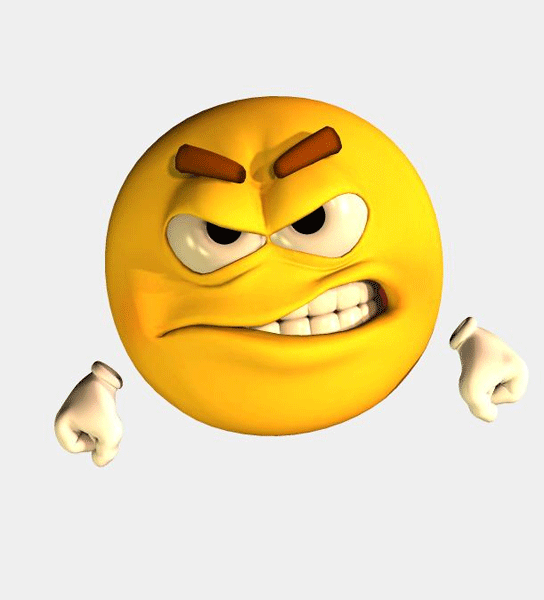 Angry Emoticon Gif Images & Pictures - Becuo