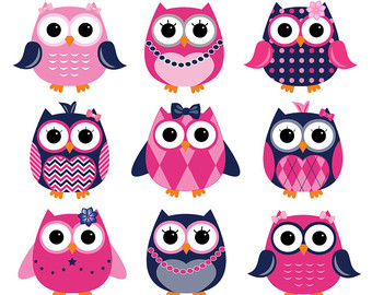 Popular items for owl digital clipart on Etsy