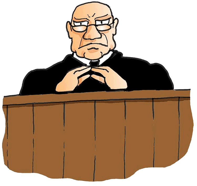 funny judge clipart - photo #10
