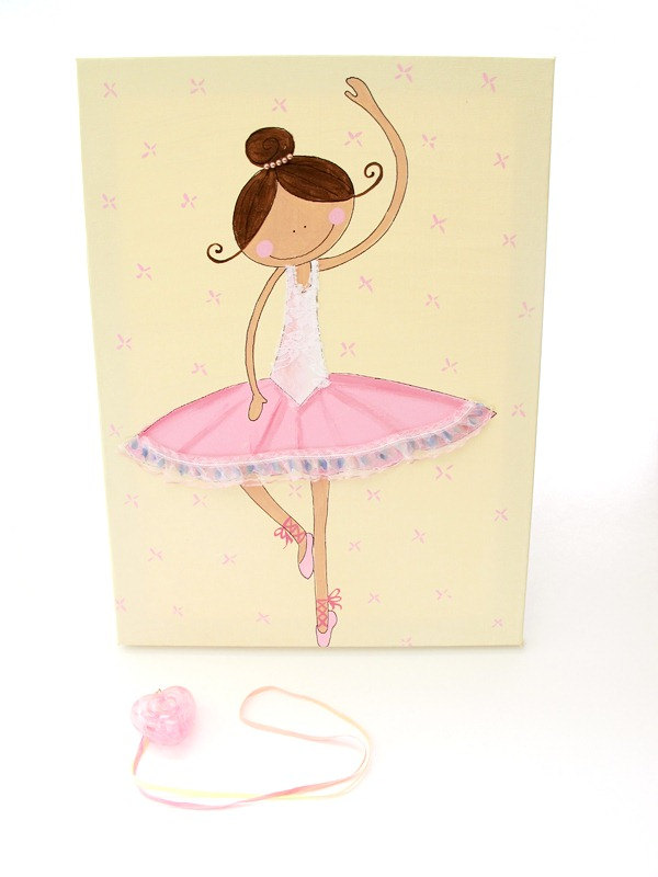 Popular items for ballerina painting on Etsy