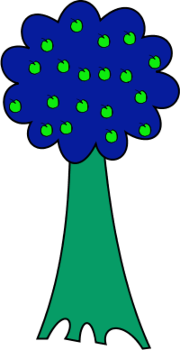 Simple Tree - vector Clip Art