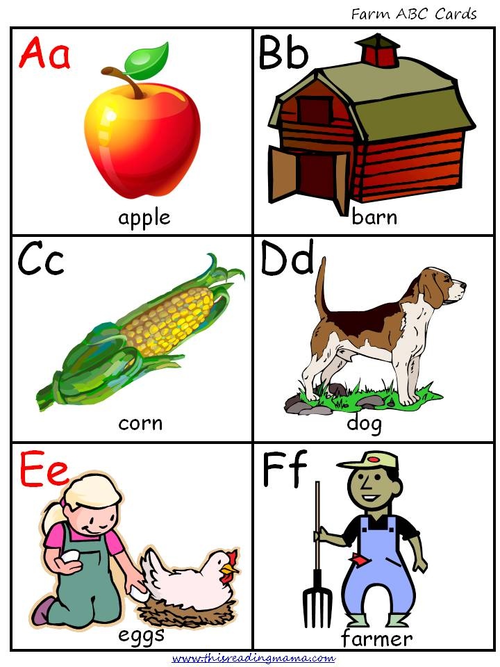 FREE Farm PreK/K Pack {Updated and Expanded}
