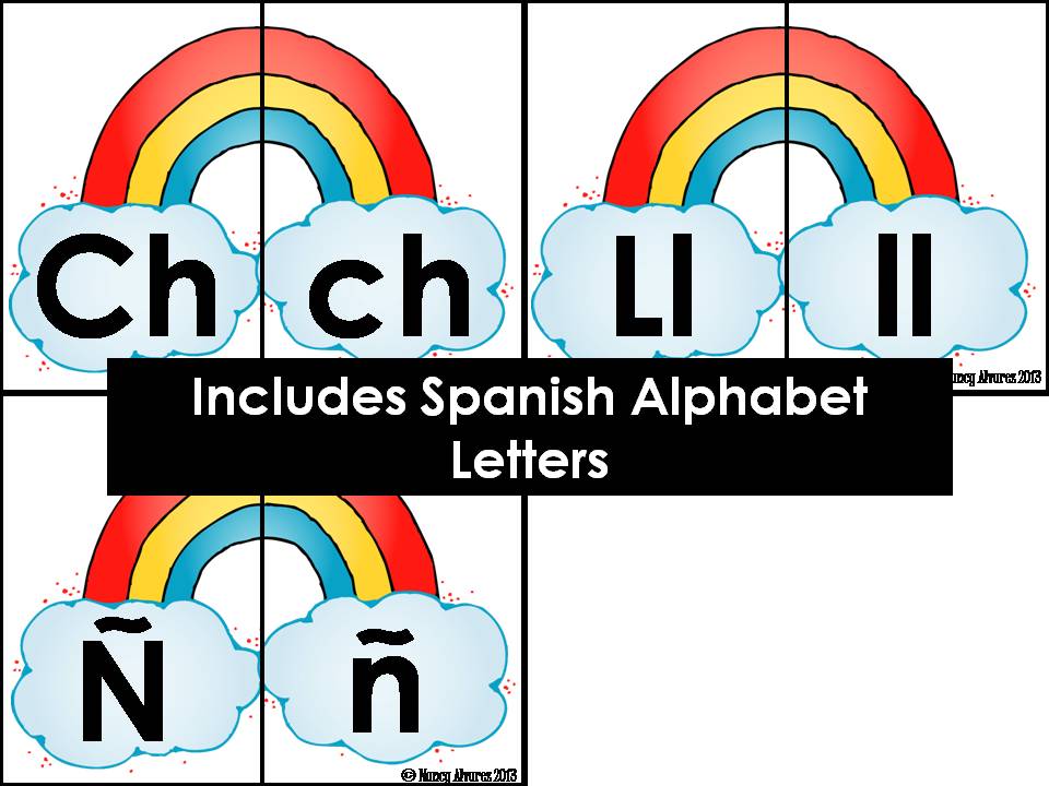 Rainbow Letters - Teaching with Nancy | Teaching with Nancy