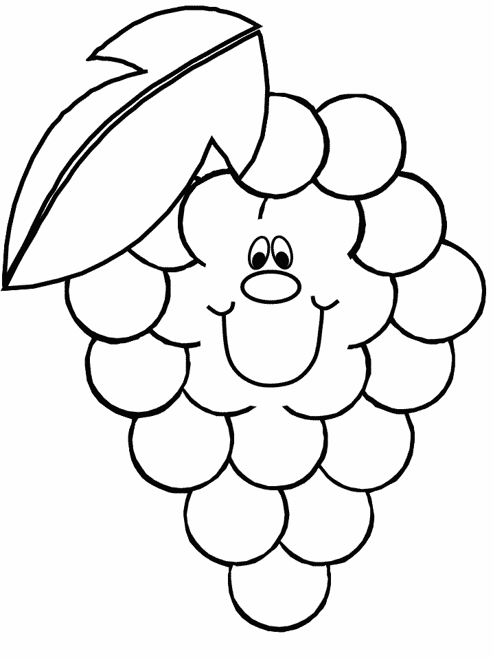 smiley-grapes-coloring-pages- ...
