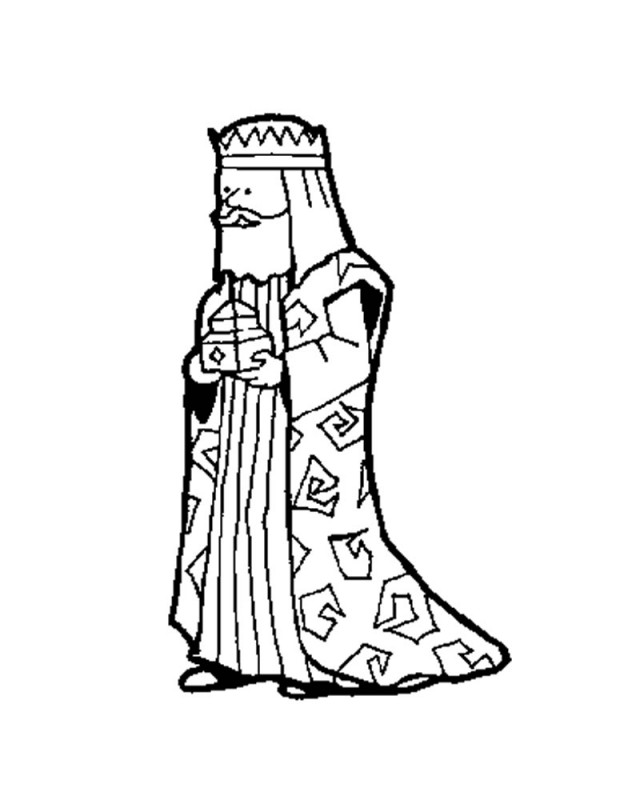 THREE WISE MEN Coloring Pages King Melchior 39 S Camel 229749 Man ...