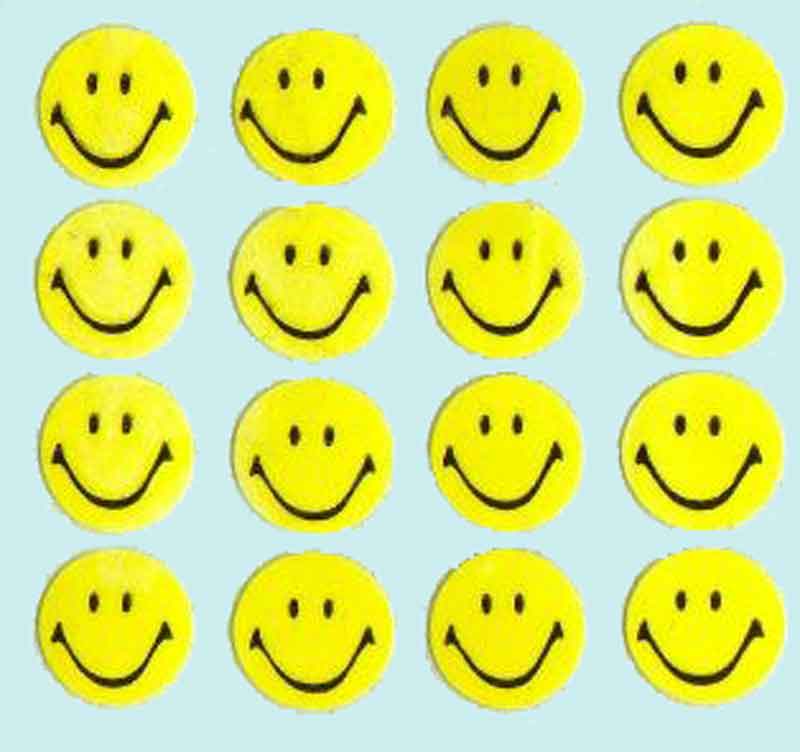 Smiley Face Stickers : Stickermagic, The no. 1 website for sticker ...