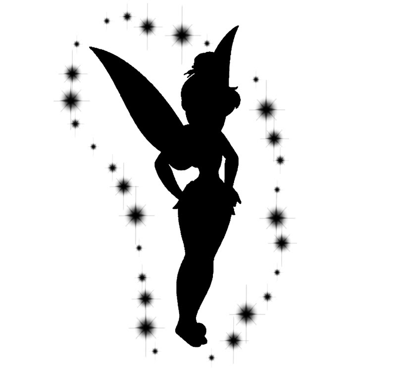 Tinkerbell Silhouette Image Images & Pictures - Becuo