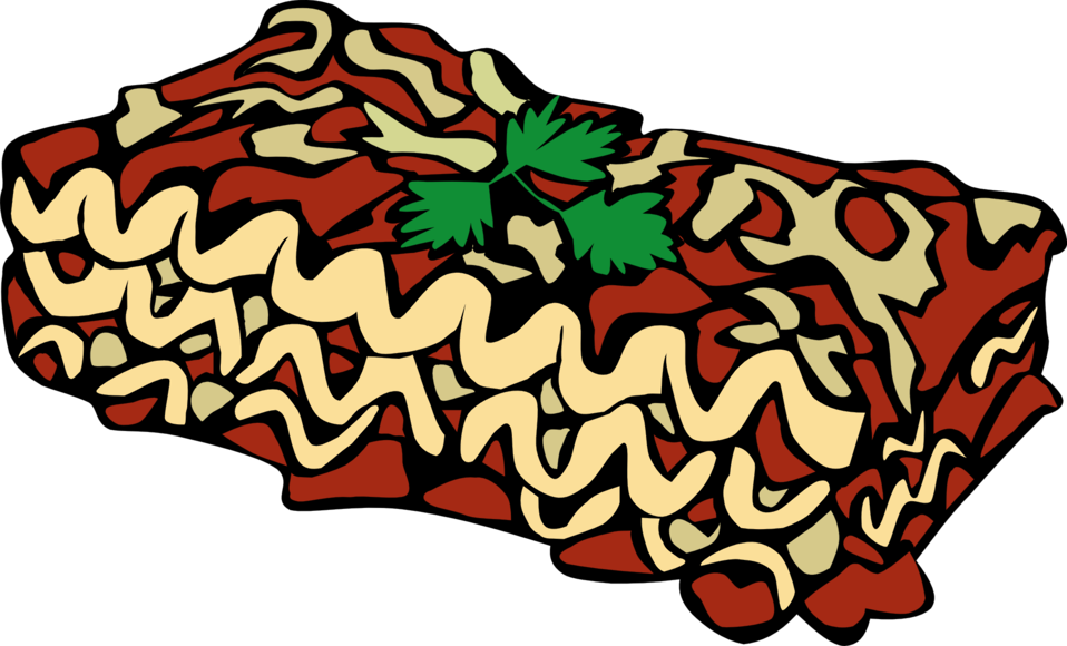 Public Domain Clip Art Image | Fast Food, Lunch-Dinner, Lasagna ...