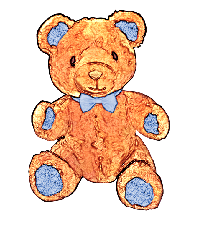 Teddybear image - vector clip art online, royalty free & public domain