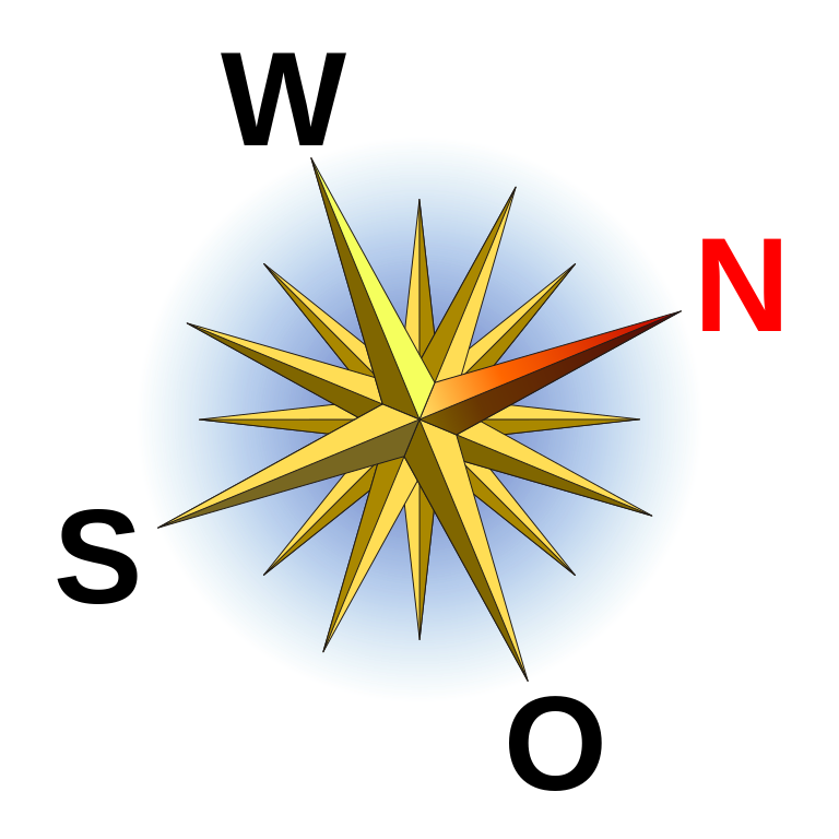 File:Compass Rose de small WNW.svg - Wikimedia Commons