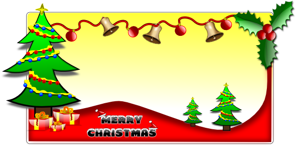 Christmas Card clip art - vector clip art online, royalty free ...