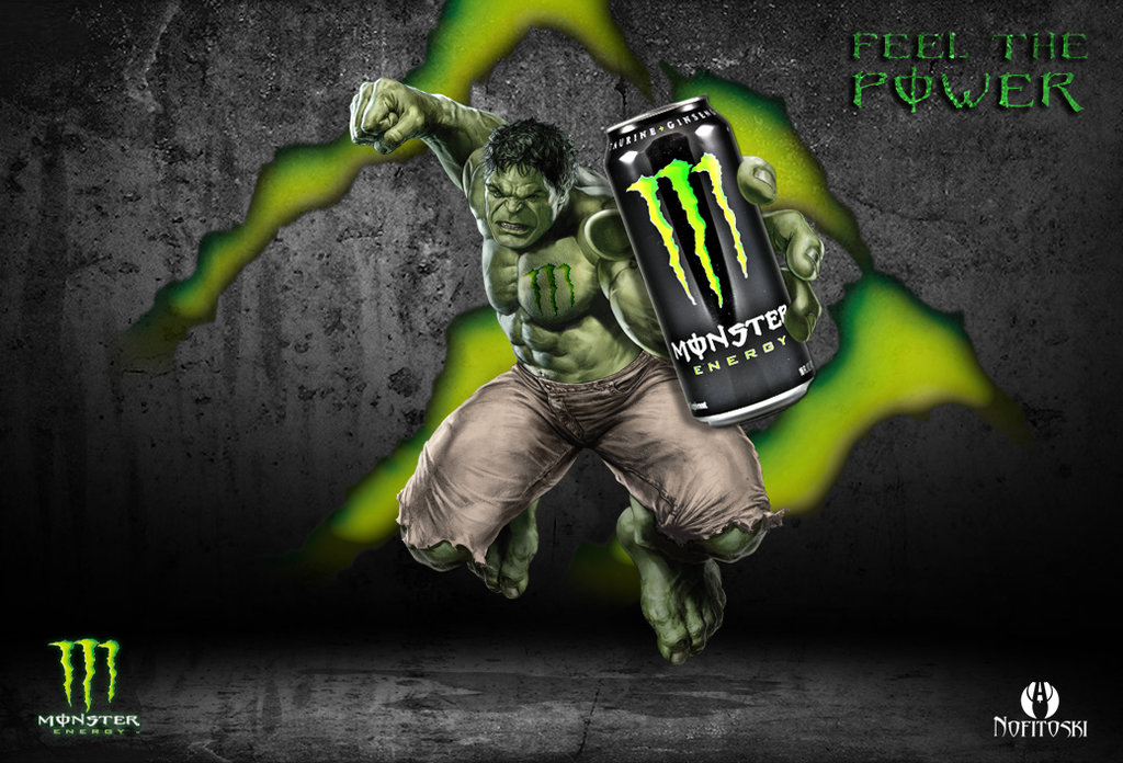 Feel The Power Monster Energy Drink Part 2 By Aleksandarn On Cliparts Co