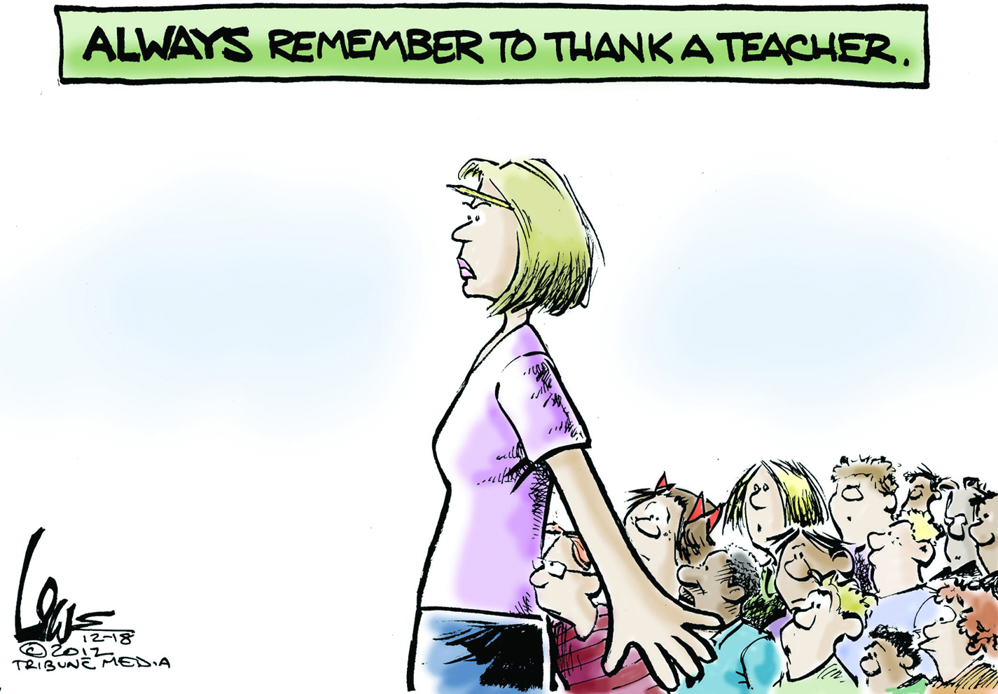 Cartoon: Teachers | The Seattle Times