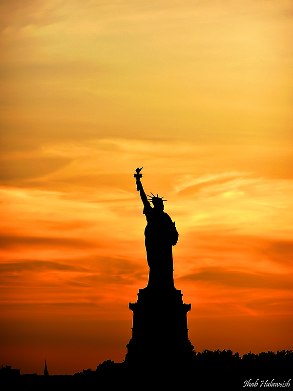 Statue of Liberty Silhouette - Steve's Digicams Forums