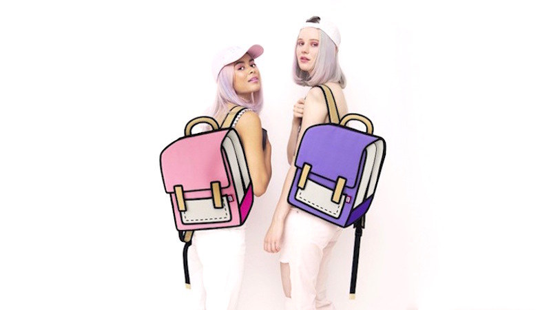 These Trippy Bags Look Like Cartoons But They're Totally Real
