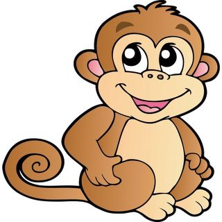 Cartoon Monkey on Pinterest | Monkey Drawing, Cute Cartoon Animals ...