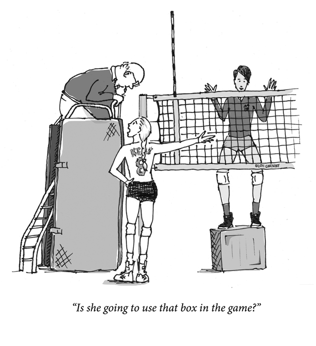 Volleyball Cartoons | Matt Garthoff