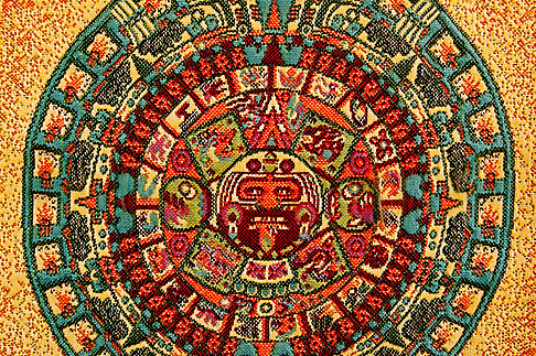 Mexican art, Aztec Calendar | David Sanger Photography