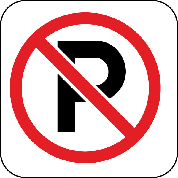 No Parking: Symbol, Image, Graphics for Direction Signage Design ...