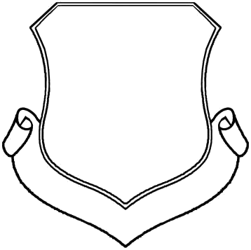 Crest Outline Blank - ClipArt Best