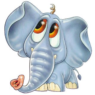 Cute Cartoon Elephants | Cute Cartoon Elephant Clip Art | Cute,Fun ...