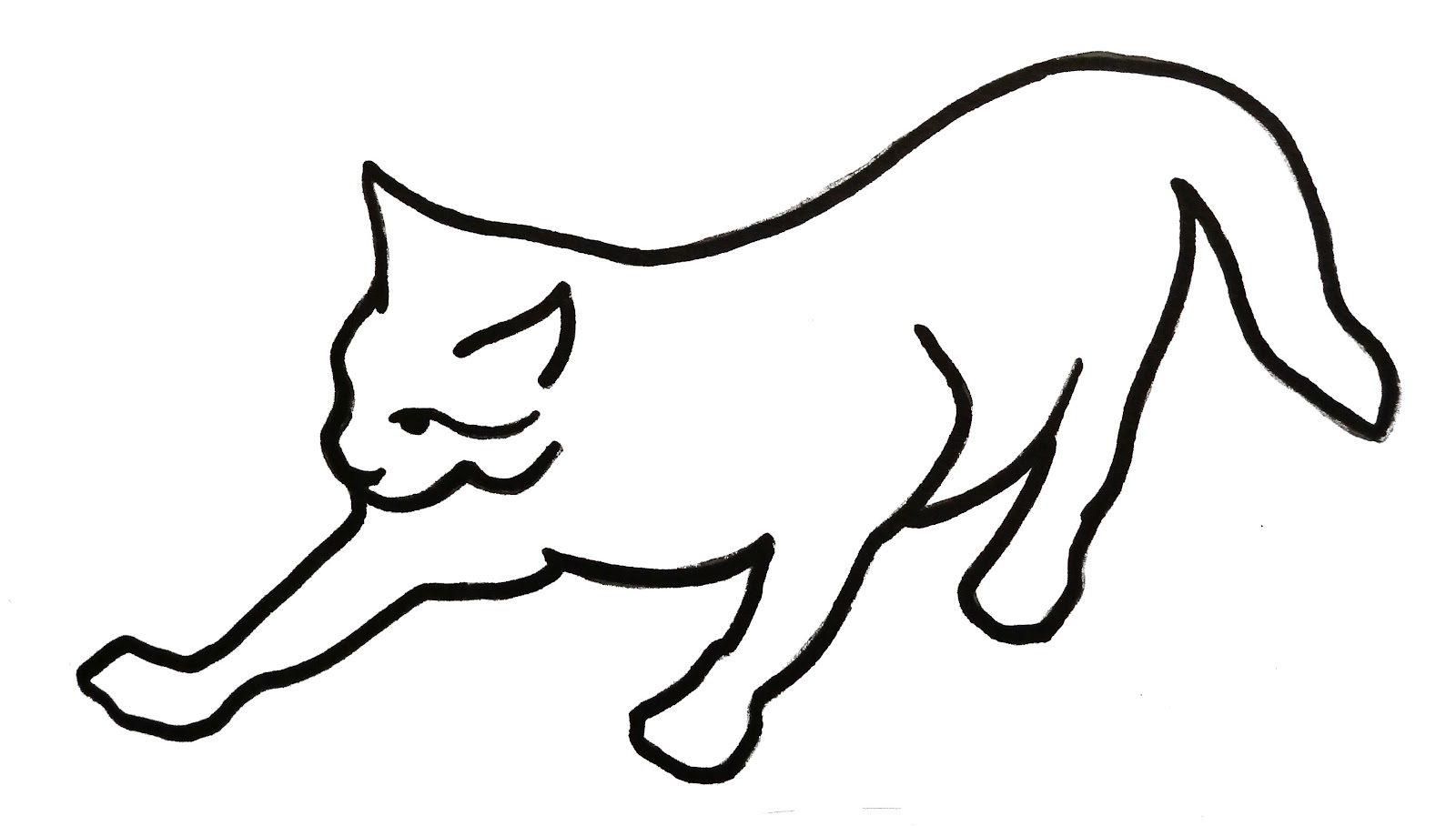 Picture Of Line Drawing Cats - ClipArt Best