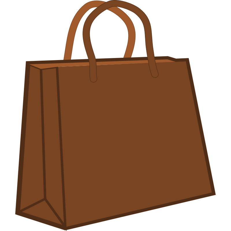 Clipart - Paper shopping bag