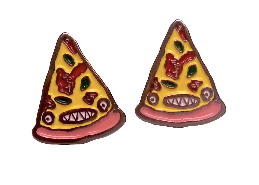 Rawaan Alkhatib — Pizza Party Earrings