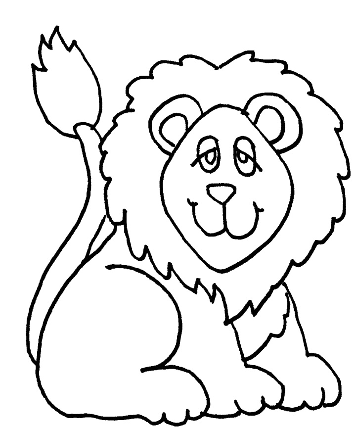 The Lion King Being Sleepy Coloring Pages - Lion Coloring Pages ...