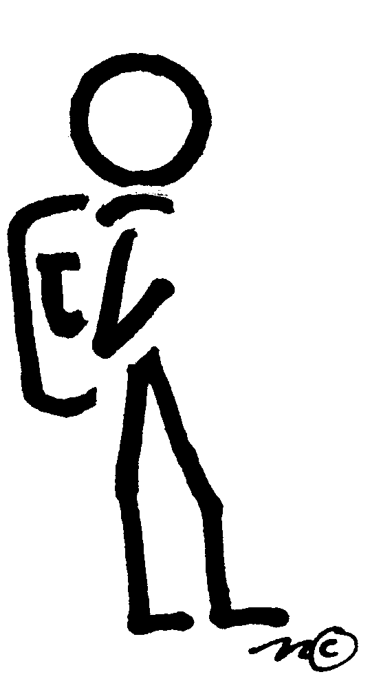 stick figure walking - Clip Art Gallery