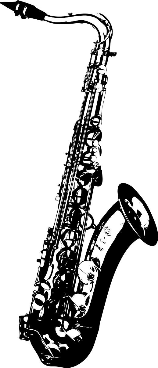 Saxophone Clipart by johnny_automatic : Music Cliparts #15188 ...