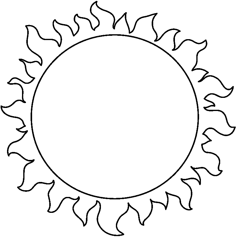 Sun Outline Clip Art Cliparts co Sun Outline Clip Art Cliparts co