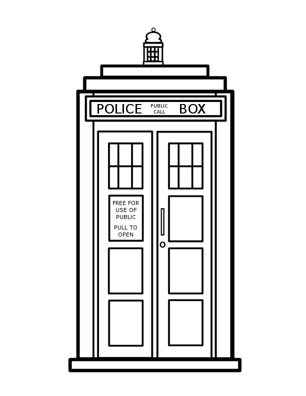 Doctor Who Coloring Pages | Sherlock/The Doctor, etc.... | Pinterest