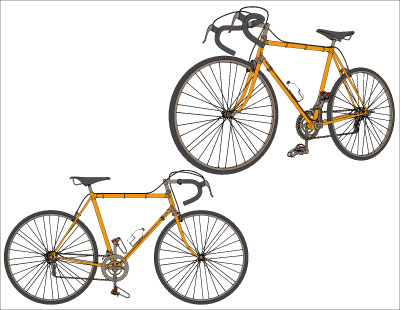 free bicycle vector graphics | Free Vector Graphics