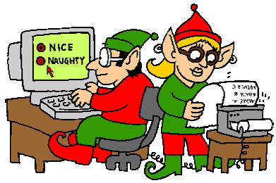 Christmas Elf Clipart, Christmas Elves - Gifs