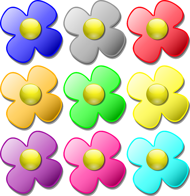 ICON, FLOWER, FLOWERS, CARTOON, PLANT, GAME, MARBLES - Public ...
