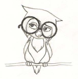DeviantArt: More Artists Like Edna the Owl sketch by PixarVixen