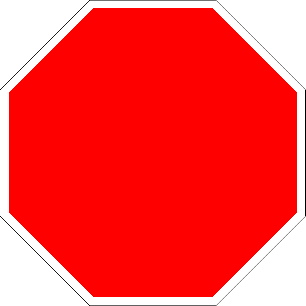 File:Blank stop sign octagon.svg - Wikimedia Commons