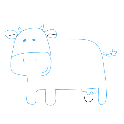 How to Draw a Cow | Fun Drawing Lessons for Kids & Adults
