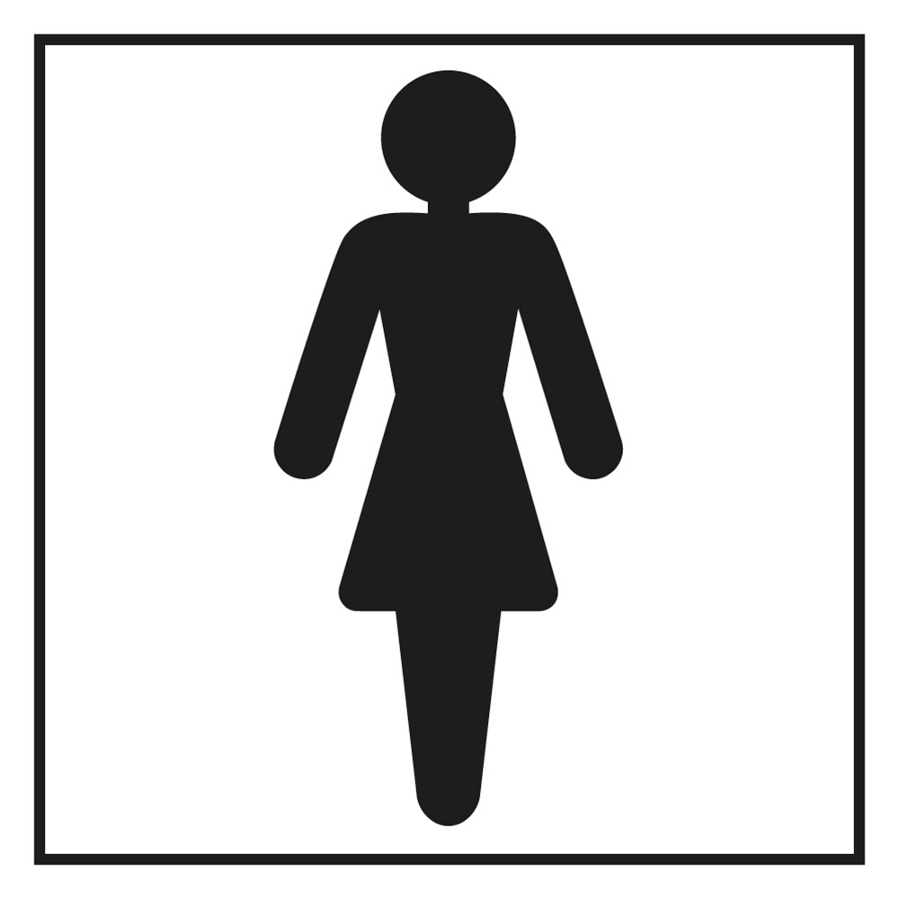 Female Bathroom Symbol - ClipArt Best