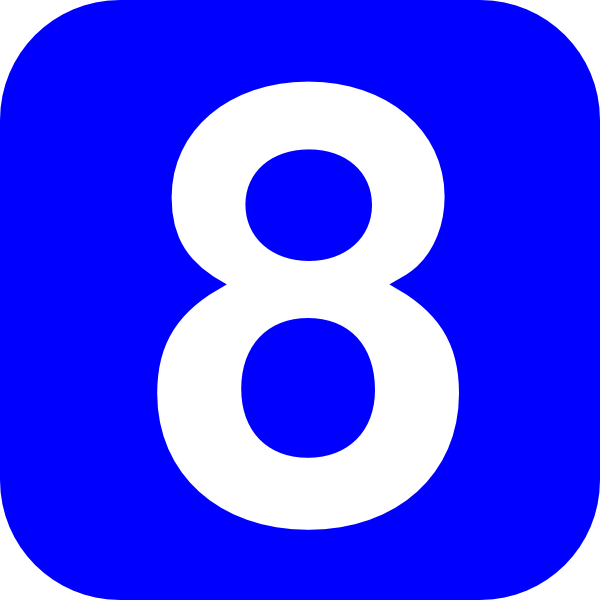 Number 8 - ClipArt Best