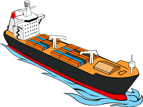 ship vector for free download