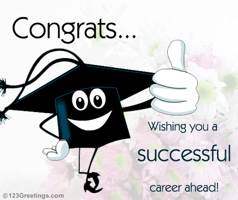 Successful Career... Free Congratulations eCards, Greeting Cards ...