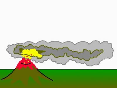 Geology: Volcano: Clip - 1:43 min - A video animated teaches ...