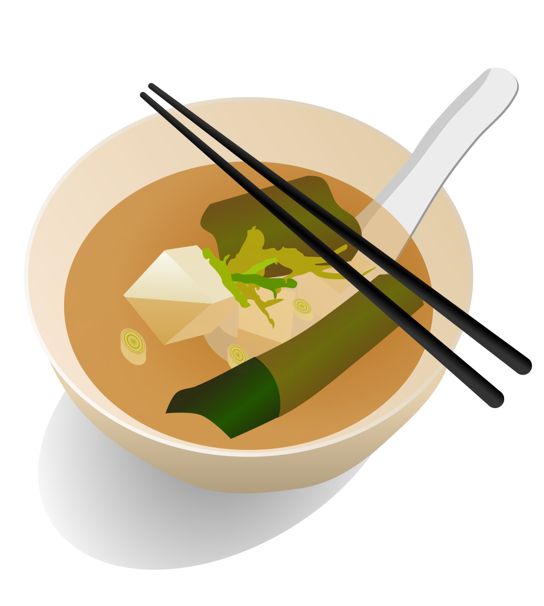 Miso Soup Clipart by gnokii : Food Cliparts #9250- ClipartSE
