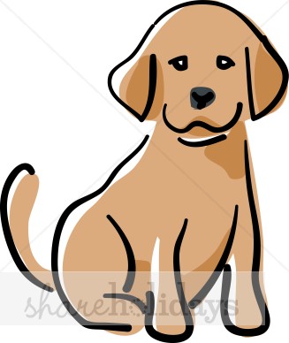 Cartoon Puppy Clipart | Party Clipart & Backgrounds