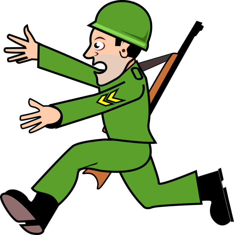 clipart military soldier - photo #25