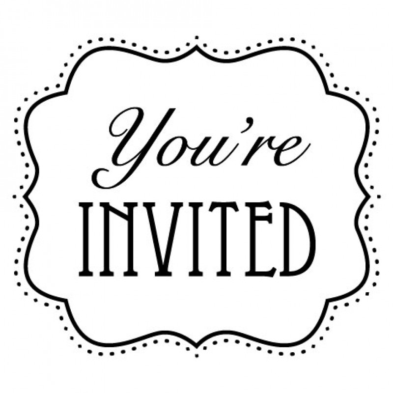 clipart of invitation - photo #7