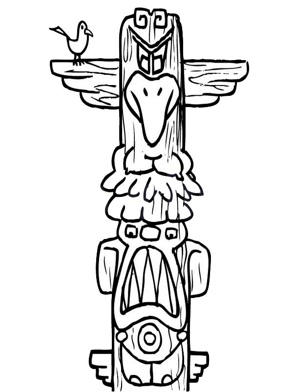 Perched Eagle Coloring Page Car Pictures