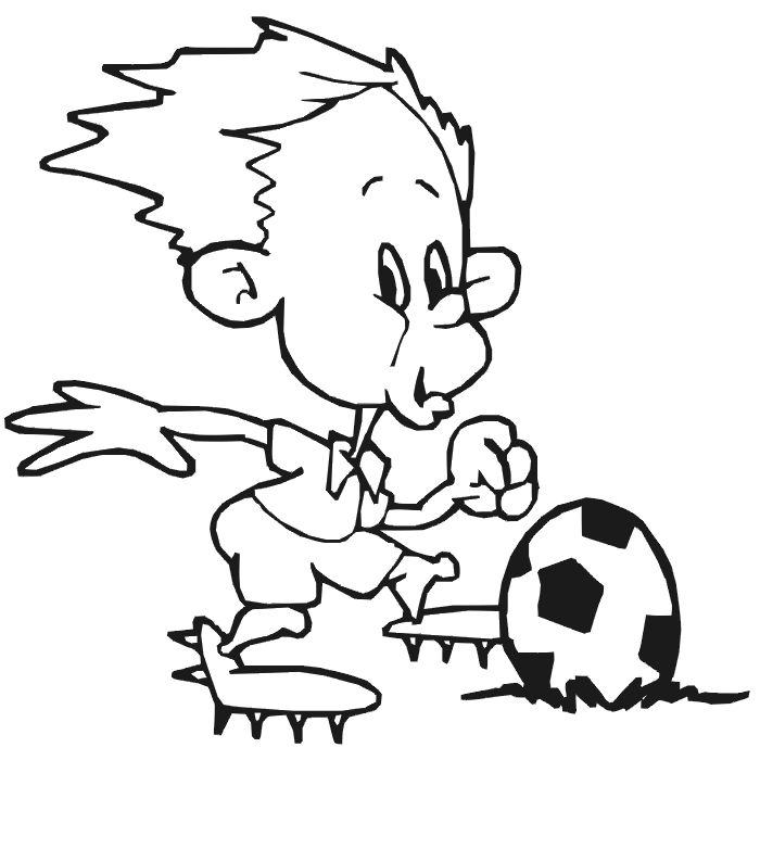 Amazing Coloring Pages: soccer printable coloring pages